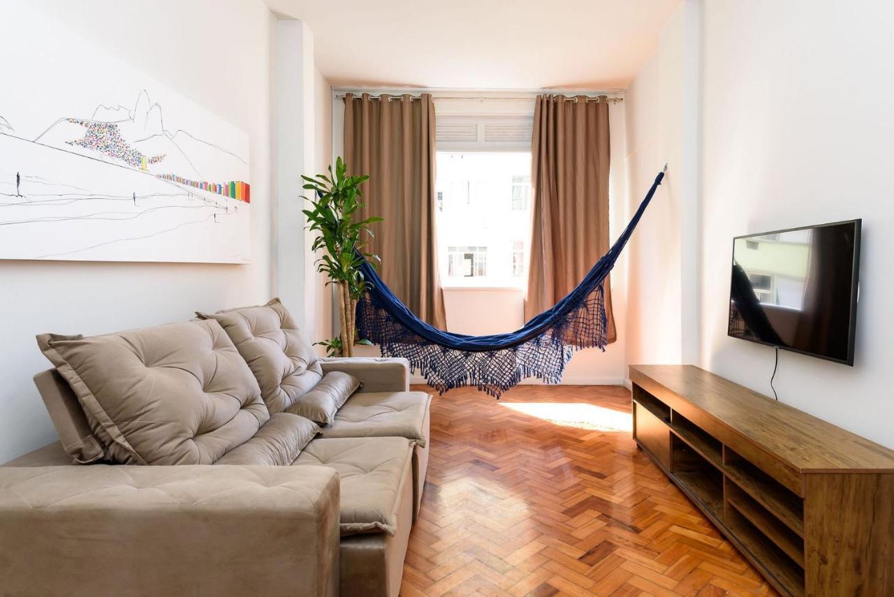 2 Quartos Em Copacabana C/ Vista-Mar | Pj 135/808 Rio de Janeiro Exteriér fotografie